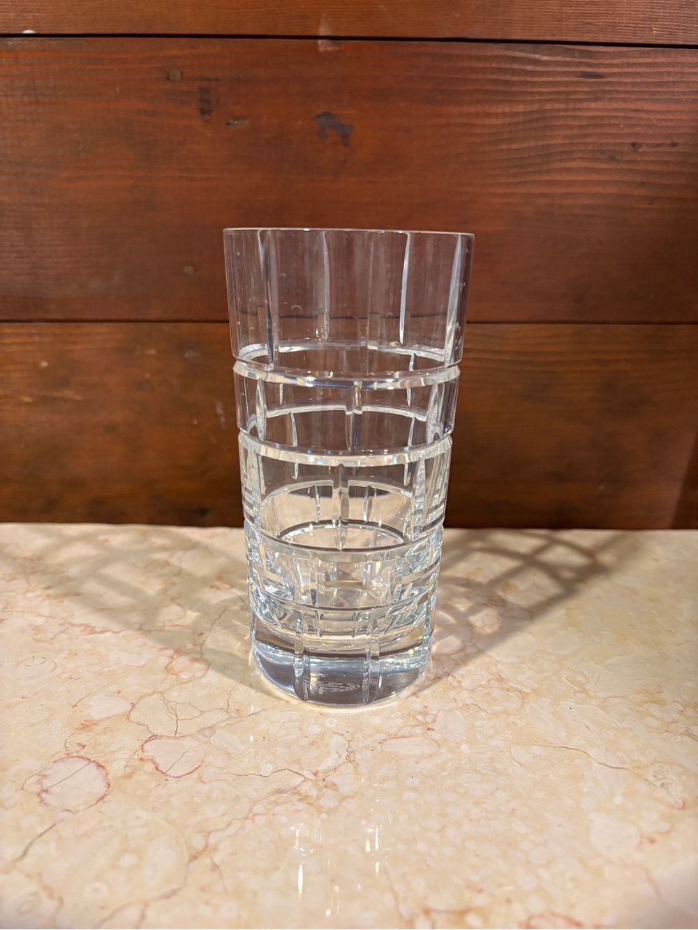Baccarat France Espalier Heavy Crystal Clear Water Liquor Highball 5.5" Glass